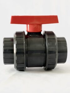 Vanne PVC 63 - 2 Écrous