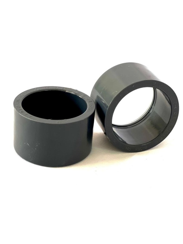 Deux réductions grises 63 vers 50 mm