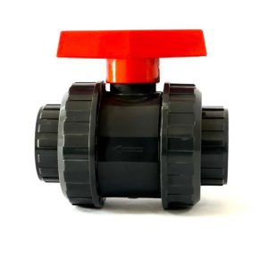 Vanne PVC 40 à 2 écrous