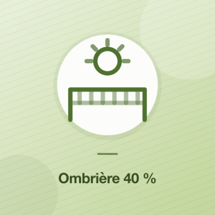 Ombrière 40 %